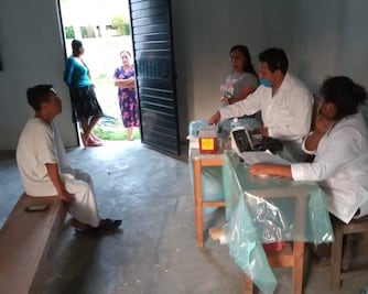 IMSS atiende covid-19 en la Selva lacandona