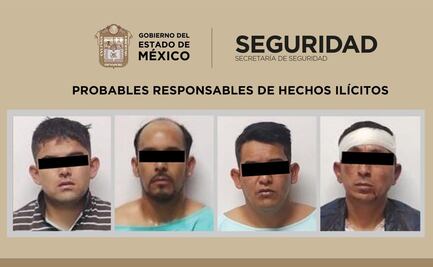 Confirman 5 presuntos extorsionadores detenidos, tras enfrentamiento con policías en Ciudad Satélite