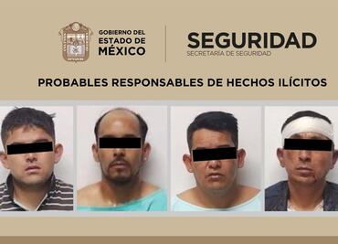 Confirman 5 presuntos extorsionadores detenidos, tras enfrentamiento con policías en Ciudad Satélite