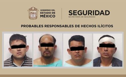 Confirman 5 presuntos extorsionadores detenidos, tras enfrentamiento con policías en Ciudad Satélite