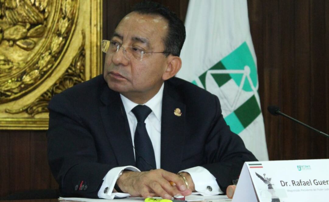 Magistrado Rafael Guerra Álvarez, presidente del PJCDMX. Foto: Especial