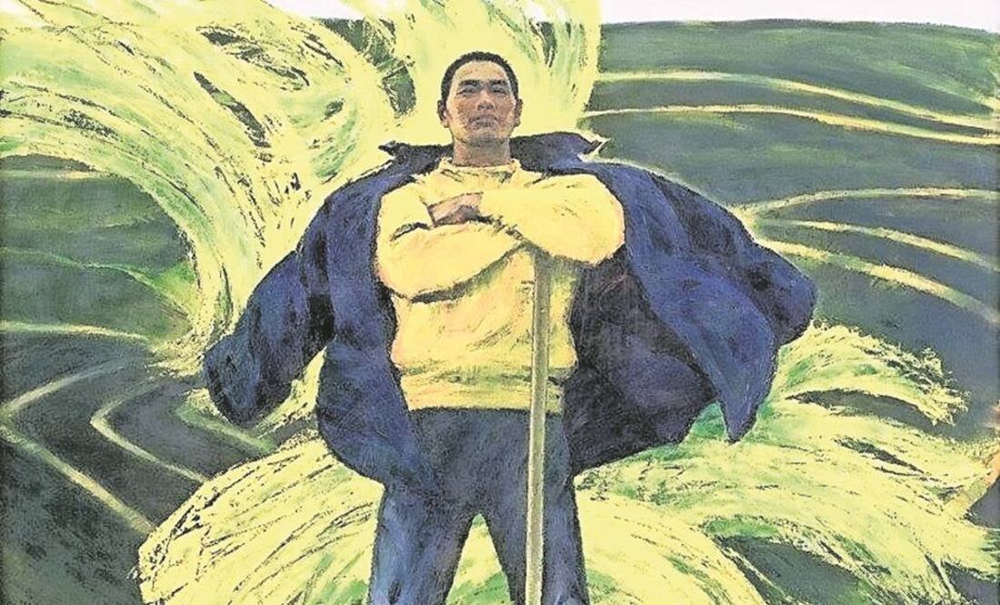 Marea, de 1984, óleo de Zhan Jianjun