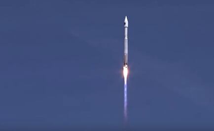 La NASA grabó lanzamiento de cohete en 360 grados