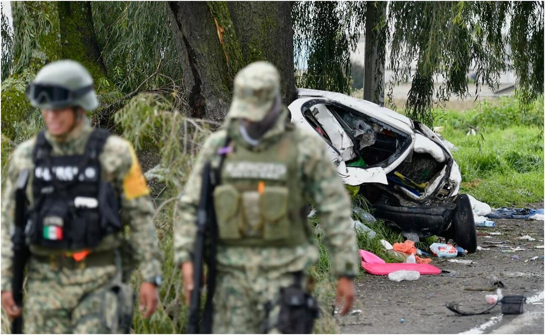 Accidente en Toluca. Foto: Arturo Hernández