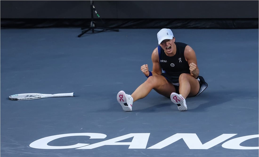 Iga Swiatek se proclama campeona de las WTA Finals Cancún