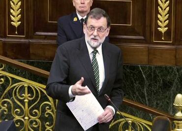 Rajoy pide a Puigdemont sensatez para evitar medidas contra Cataluña