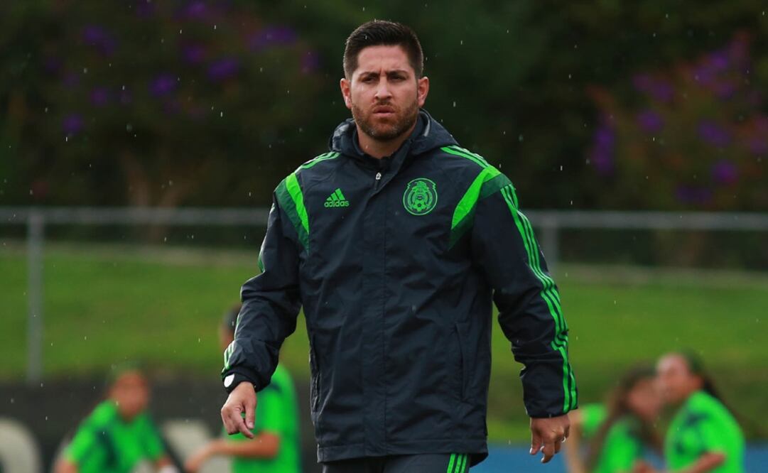 Christopher Cuellar durante el partido de preparación entre la Selección Nacional Mexicana femenil. FOTO/IMAGO7
