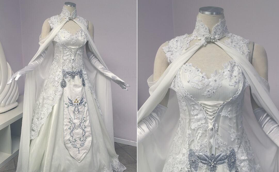 La casa ha señalado que puedes pedir un vestido como éste, aunque los precios varían según el diseño.