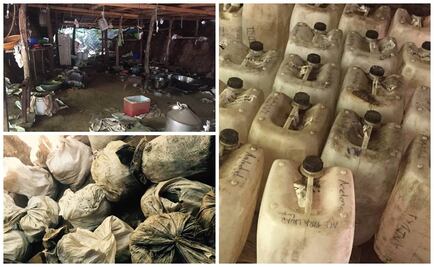 Desmantelan laboratorio de drogas en Durango