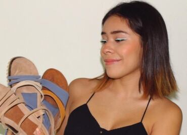 Mexican designs eco-friendly shoes made from sargassum seaweed and recycled plastic