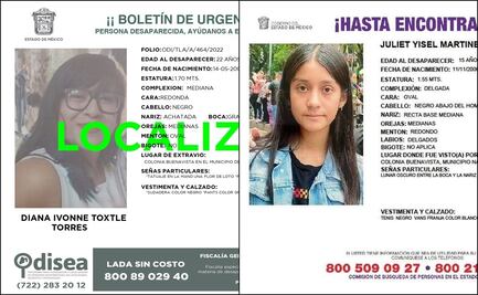 Tras protesta de familiares, localizan con vida a Diana y Juliet, jóvenes desaparecidas en Naucalpan