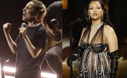 Rihanna y Lady Gaga enternecen el escenario de los Oscar y las redes sociales
