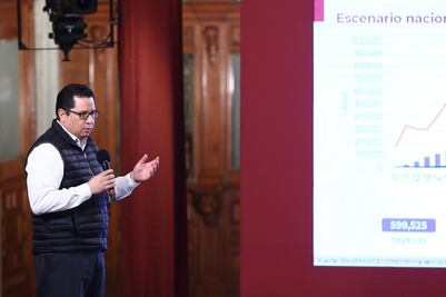 Suman 543 mil casos Covid en México; hay 59 mil muertes