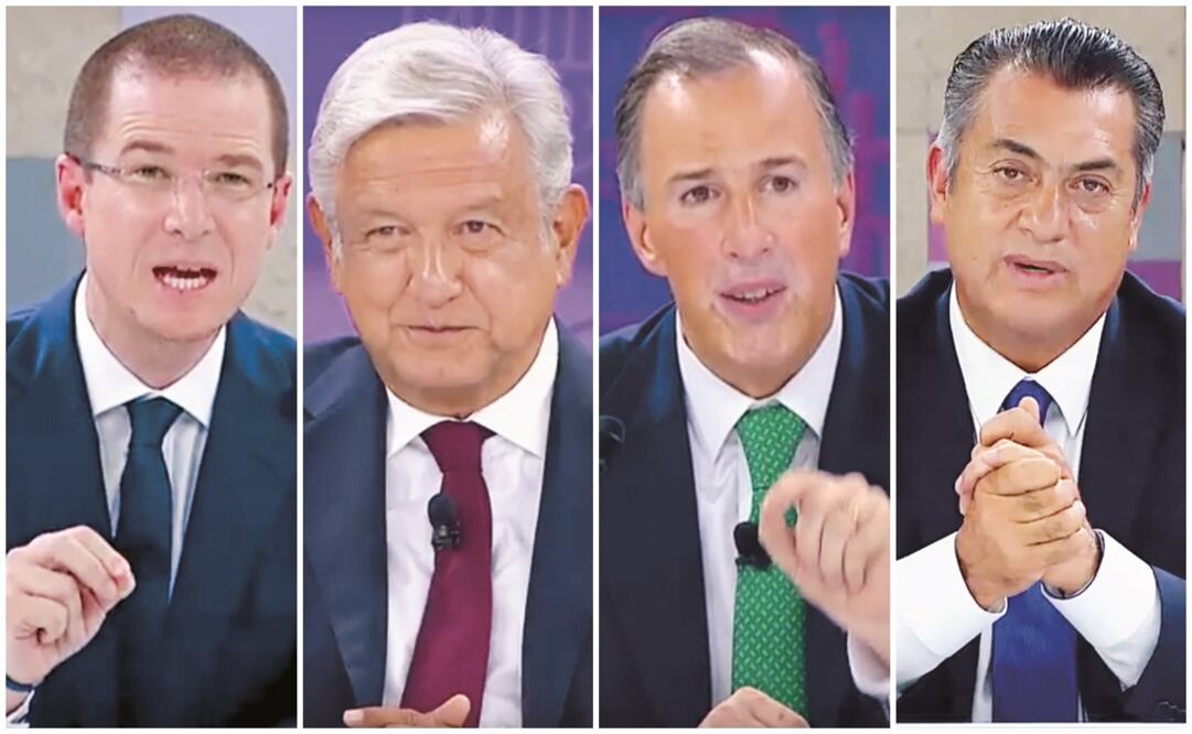 Los candidatos presidenciales participaron en el tercer y último debate, en el Gran Museo del Mundo Maya de Mérida, Yucatán.