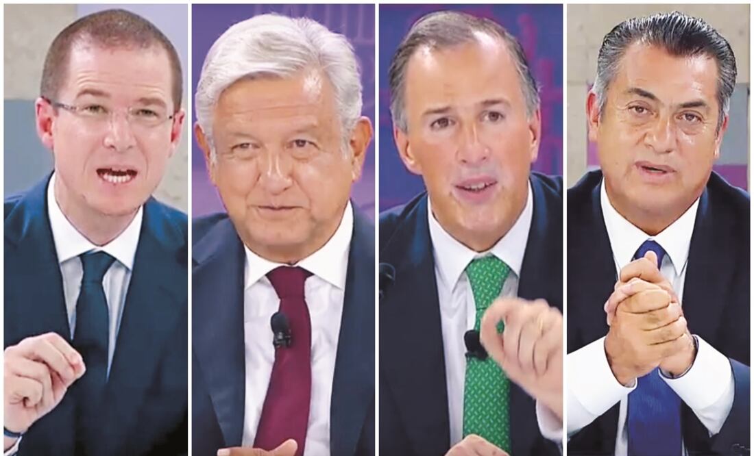 Los candidatos presidenciales participaron en el tercer y último debate, en el Gran Museo del Mundo Maya de Mérida, Yucatán.