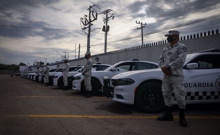 Entregan 43 patrullas para la Guardia Nacional en Sinaloa 