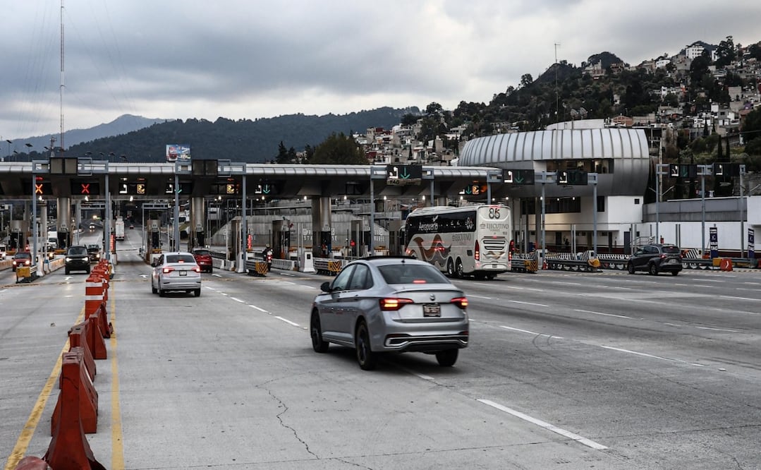 Pago en casetas sin efectivo. Foto: Gabriel Pano / EL UNIVERSAL