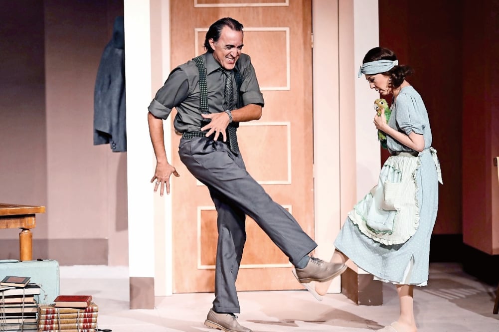 Edith interpreta en la obra a María Antonieta, una mujer analfabeta (IRVIN OLIVARES. EL UNIVERSAL)