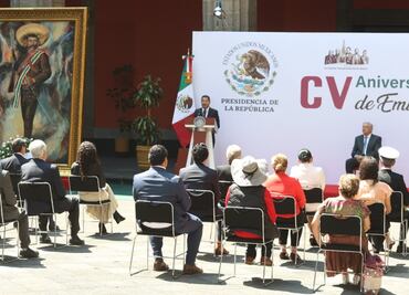 AMLO y Martí Batres recuerdan a Emiliano Zapata en su 105 aniversario luctuoso