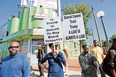 Trump redobla esfuerzos para convencer a afroamericanos