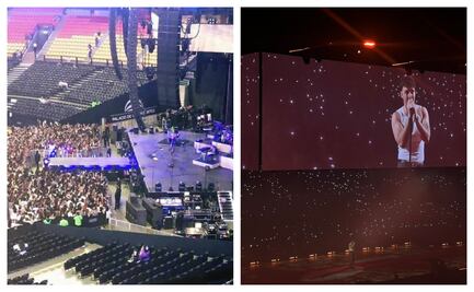 Se cae tablón donde había gradas en el  Palacio de los Deportes durante concierto de Quevedo; tres jóvenes resultan lesionados