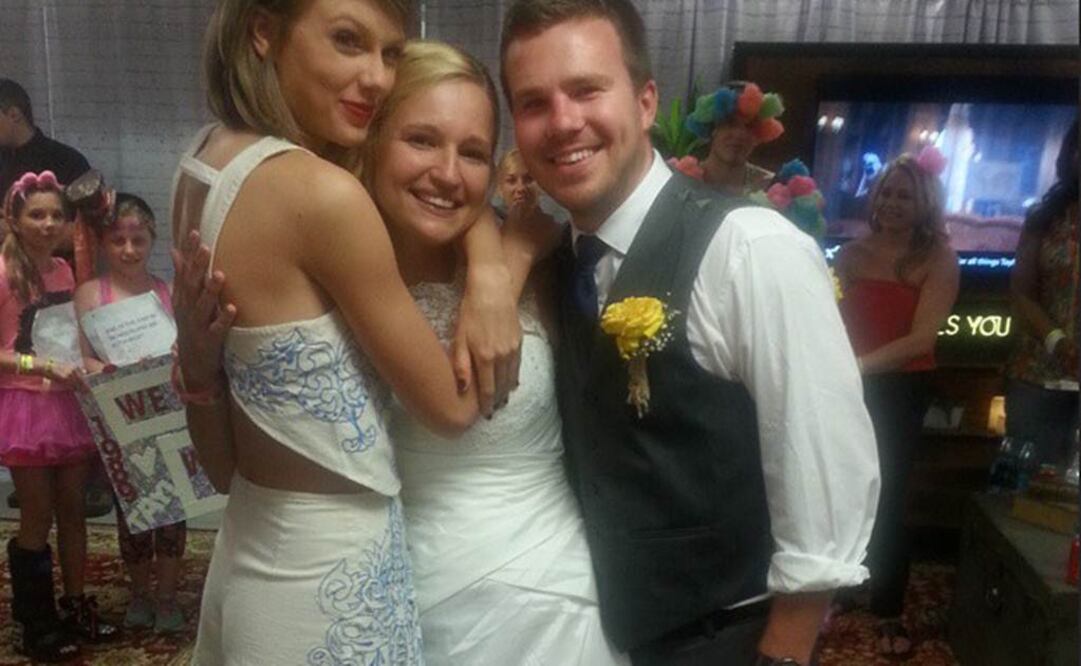"Anoche una serie de mis sueños se convirtieron en realidad. Conocí a mi nuevo esposo Chris y a mi nueva amiga Taylor". FOTO: Instagram