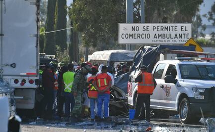 Se eleva a 19 la cifra de muertos por accidente en carretera México-Puebla