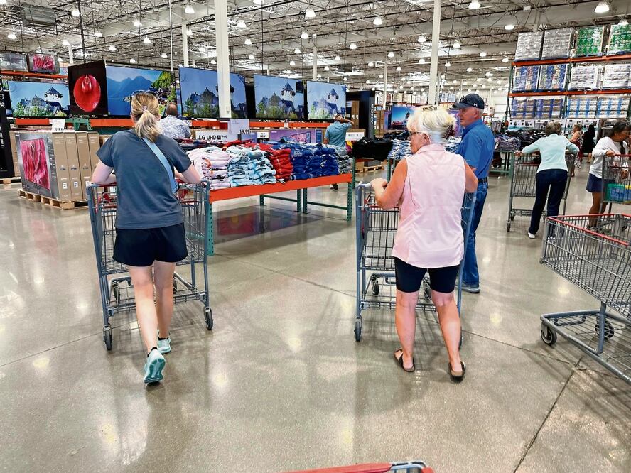 Se continúa esperando una desaceleración de la economía de Estados Unidos el próximo año, aseguró la gobernadora del Banxico al presentar el Informe Trimestral de la Inflación. Foto AP
