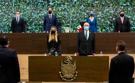 Rinden homenaje a quienes fallecieron por Covid-19, en Querétaro