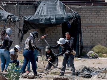 Caso Teuchitlán: Previo a entrada a Rancho Izaguirre, Guerreros Buscadores de Jalisco exhiben crematorios y restos; explican su estructura