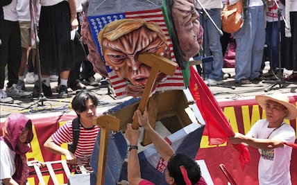 FOTOS: Conmemoran el Día del Trabajo en el mundo con protestas y en defensa de sus derechos