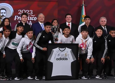 AMLO felicita a niños de NL tras ganar el Desafío Mundial Madrid 2023