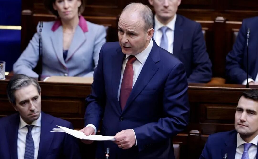 Micheál Martin, primer ministro de Irlanda. Foto: EFE
