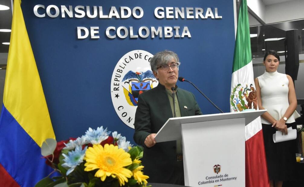 Inauguran Consulado de Colombia en Monterrey (23/02/2026). Foto: Emilio Vázquez / EL UNIVERSAL