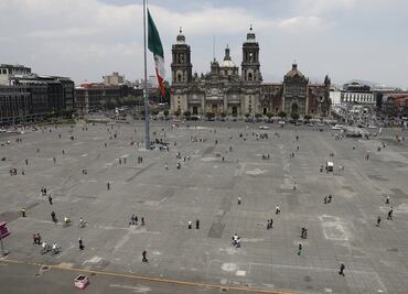 Mañana inician obras en Zócalo capitalino