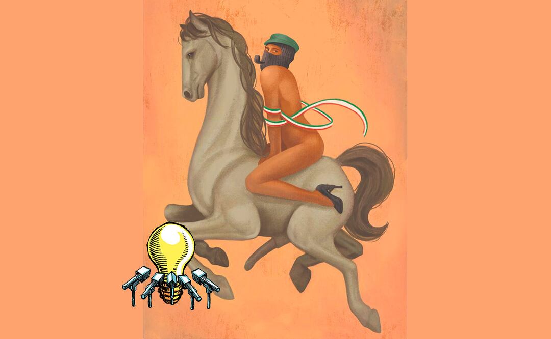 Foco. Zapata en tacones inspira al EZLN a encuerarse