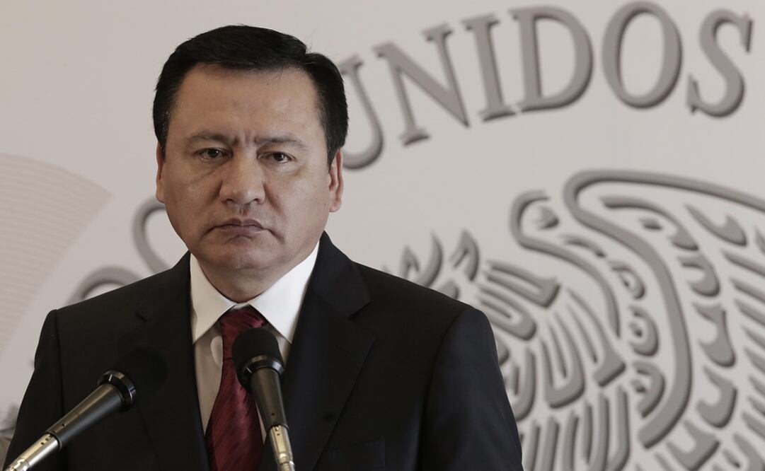 Osorio ofreció una conferencia de medios en el marco de su visita a Querétaro. /Alejandro Acosta - EL UNIVERSAL