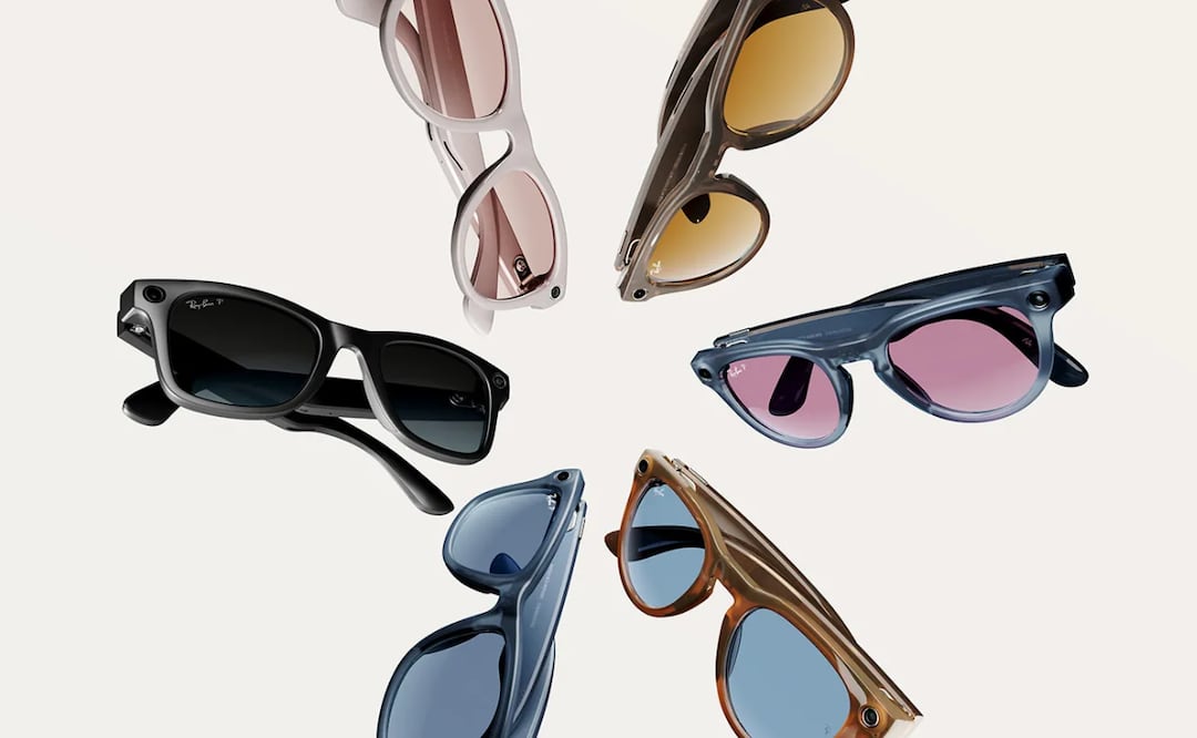 Actualmente, hay dos generaciones de los Ray-Ban de Meta IA en el mercado. Foto: Meta