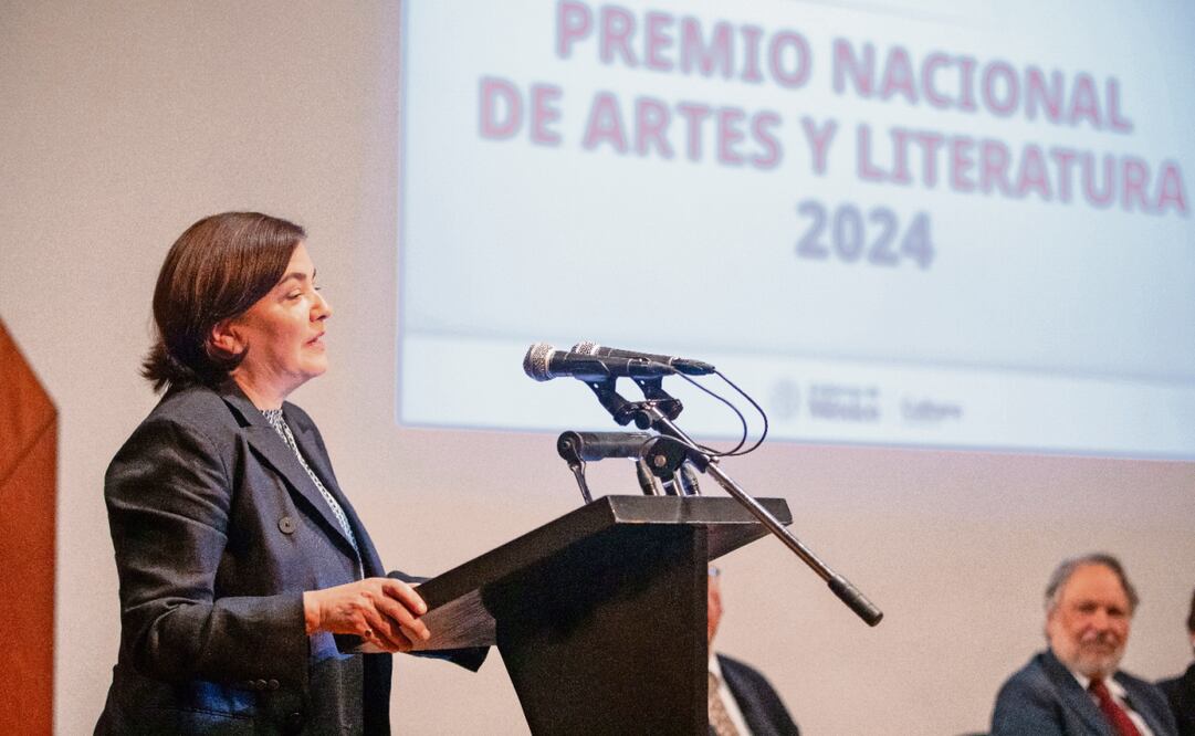 La titular del INBAL, Alejandra de la Paz, en el evento. Foto: Secretaría de Cultura federal