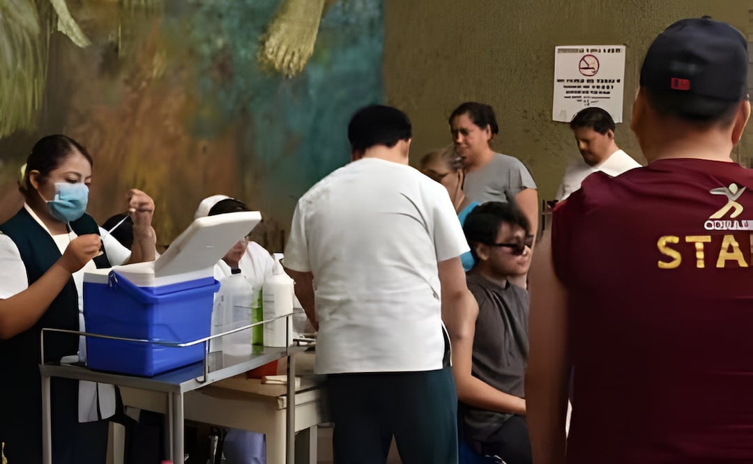 La meta en Yucatán es aplicar 29 mil 165 dosis en apenas ocho días. | Foto: Especial.