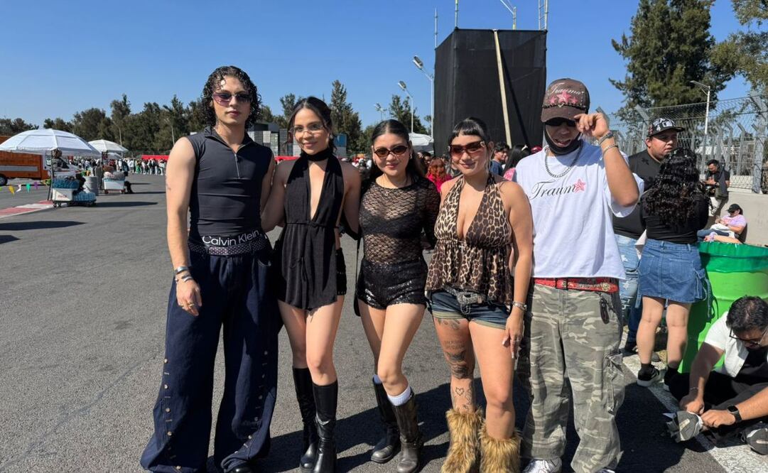 Fans se reúnen en el Autódromo Hermanos Rodríguez para el Flow Fest 2025. Foto: César Gónzalez/ EL UNIVERSAL.