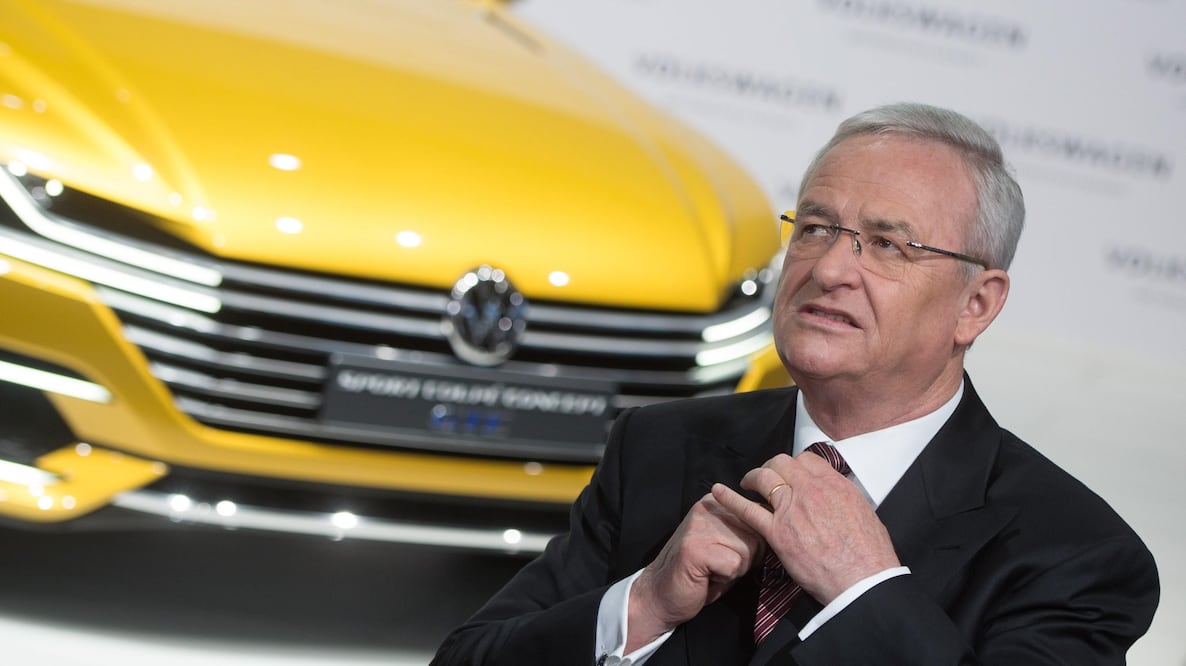 El ex presidente ejecutivo de Volkswagen, Martin Winterkorn. Foto: Archivo EFE