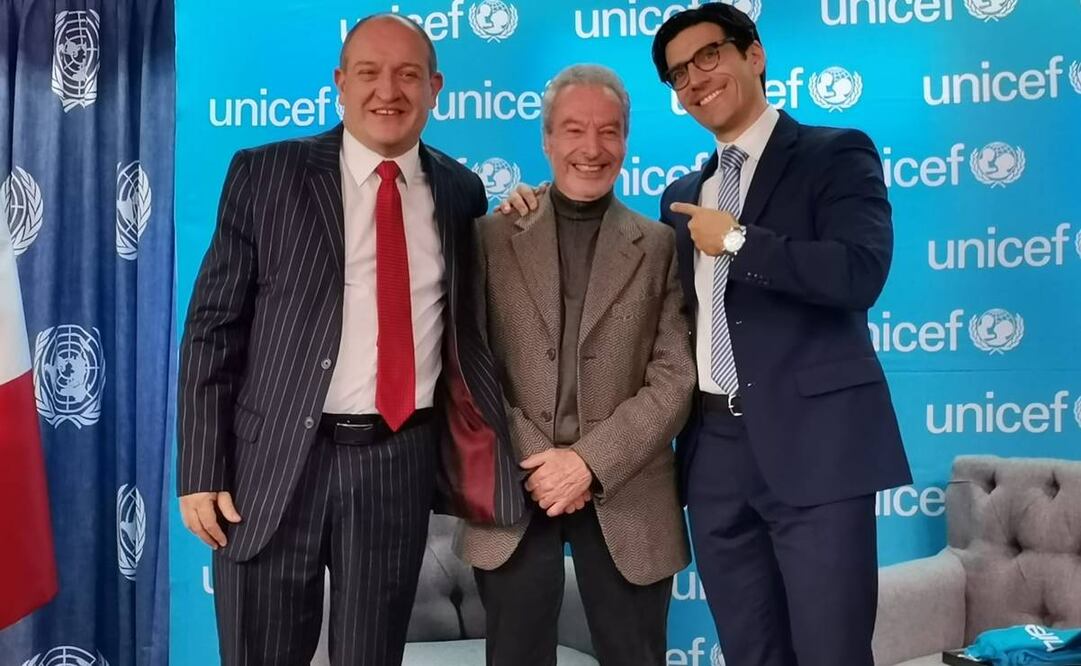 César Costa, quien fue el primer embajador de UNICEF México, celebró el nombramiento de “Dr. Mau”. Foto: Eduardo Dina / EL UNIVERSAL