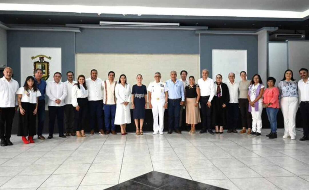 Claudia Sheinbaum se reúne con gobernadora de Colima. Foto: X @Claudiashein