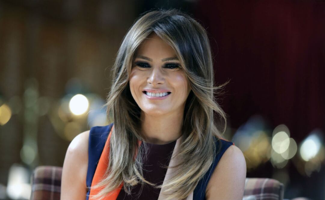 La primera dama de Estados Unidos, Melania Trump. FOTO: AP