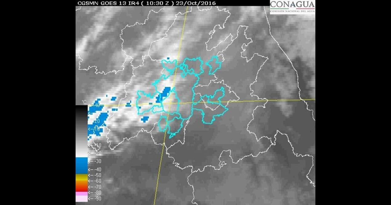 Prevalecerán nublados en el Valle de México