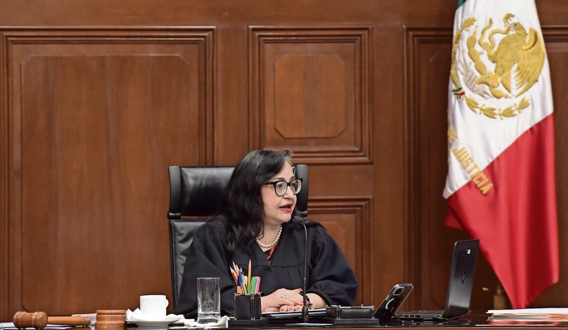 La ministra presidenta, Norma Piña, ha sido blanco de ataques desde la Presidencia. Foto: Especial