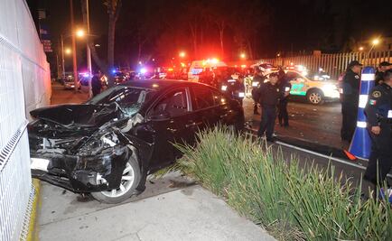 Joven en estado de ebriedad choca contra alcoholímetro y hiere a dos policías