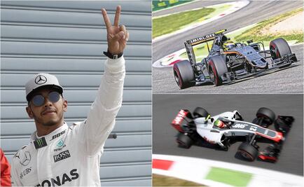 Hamilton, 'pole' en Italia; mexicanos largarán en el top-10