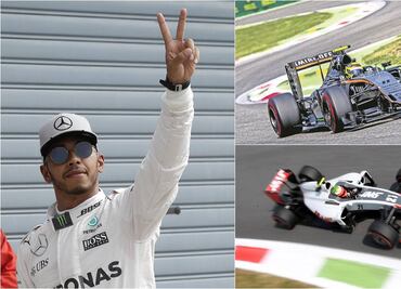Hamilton, 'pole' en Italia; mexicanos largarán en el top-10